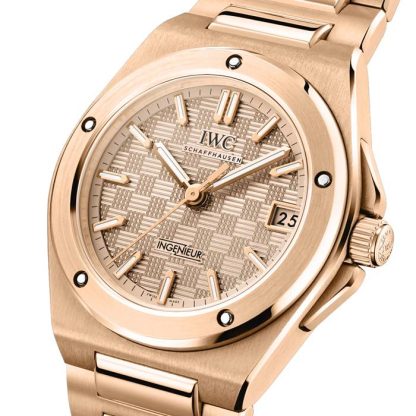 IWC Ingenieur Automatic 35mm zegarek damski różowe złoto IW324903 - obrazek 2