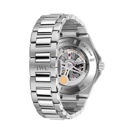 IWC Ingenieur Perpetual Calendar 41mm MensWatch Blue IW344903 - obrazek 4