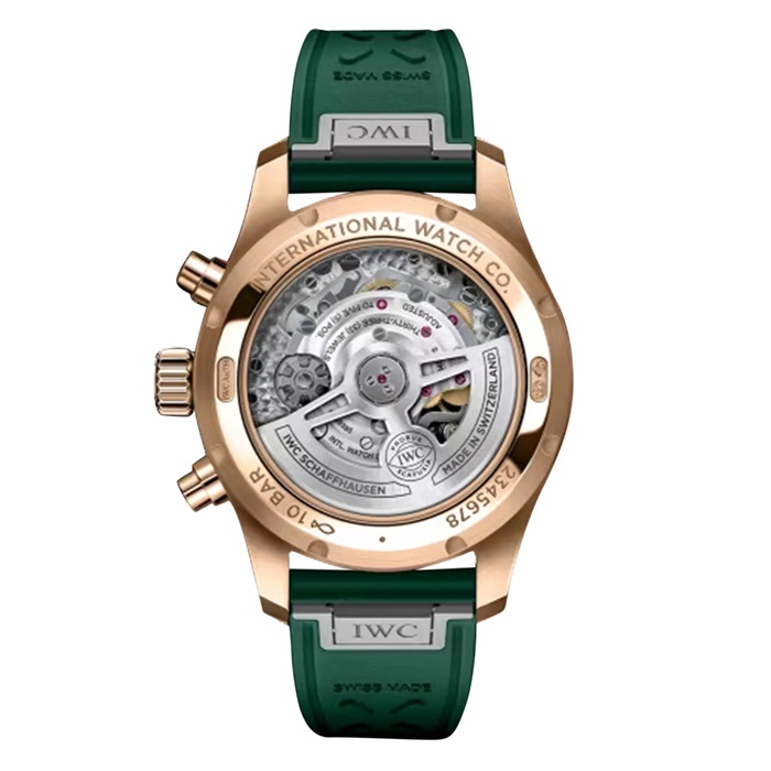 IWC Pilot Chronograph 41mm Zegarek męski Zielony IW388110 - obrazek 2