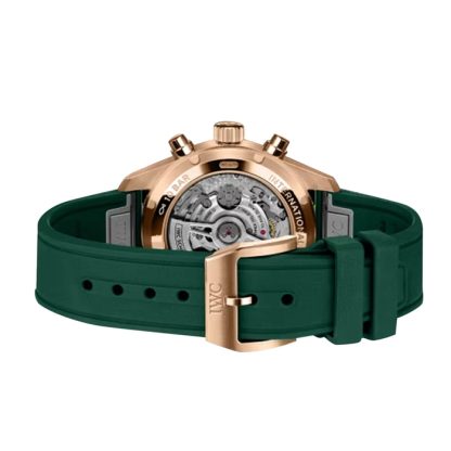 IWC Pilot Chronograph 41mm Zegarek męski Zielony IW388110 - obrazek 4
