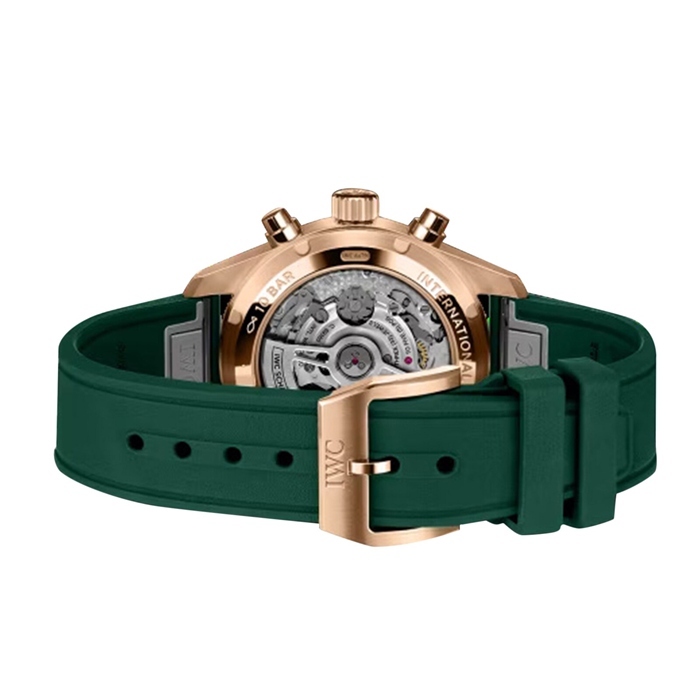 IWC Pilot Chronograph 41mm Zegarek męski Zielony IW388110 - obrazek 4