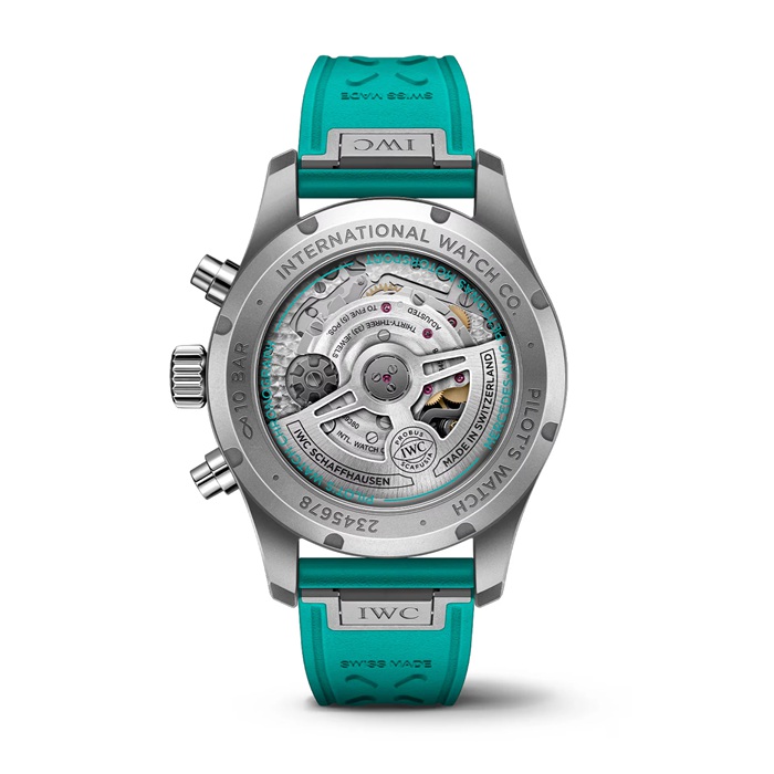 IWC Pilot Chronograph Mercedes AMG Petronas Formula One Team 41mm Zegarek męski Czarny IW388108 - obrazek 2