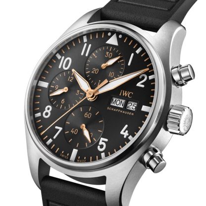 IWC Pilot's Chronograph 41mm APXGP Zegarek męski Czarny IW388116 - obrazek 3