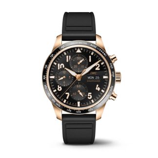 IWC Pilot's Performance Chronograph 41mm Zegarek męski Czarna guma IW388309