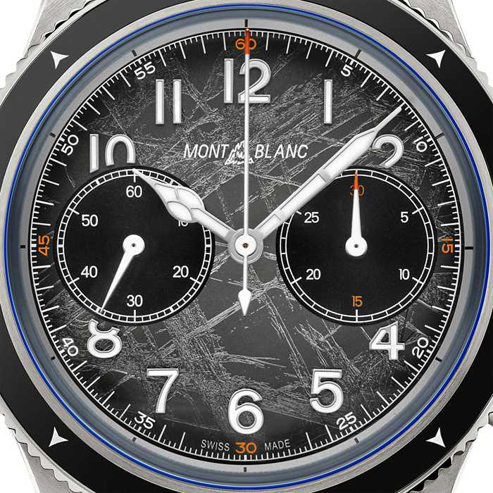 Montblanc 1858 Automatic Chronograph 0 Oxygen The 8000 42mm Zegarek męski 130983 - obrazek 5