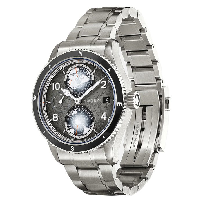 Montblanc 1858 Geoshphere 0 Oxygen The 8000 42mm Zegarek męski 130982 - obrazek 2