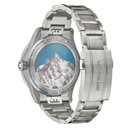 Montblanc 1858 Geoshphere 0 Oxygen The 8000 42mm Zegarek męski 130982 - obrazek 4