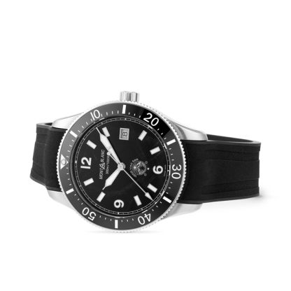 Montblanc 1858 Iced Black Sea 41mm Zegarek męski 129372 - obrazek 2