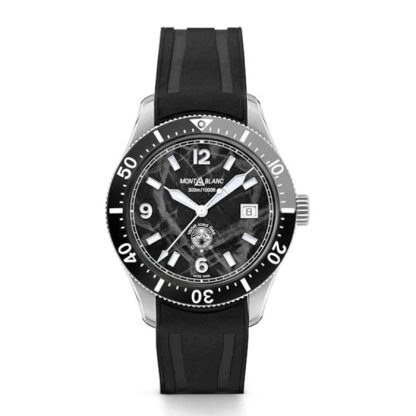Montblanc 1858 Iced Black Sea 41mm Zegarek męski 129372