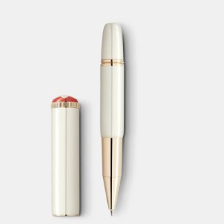 Montblanc Heritage Rouge et Noir Baby Special Edition Rollerball w kolorze kości słoniowej 128122
