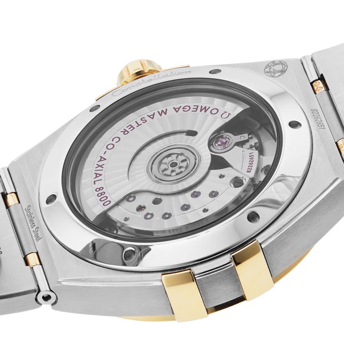 Omega Constellation 39mm Stal - Żółte Złoto Na Stali - Żółte Złoto O13120392008001 - obrazek 4