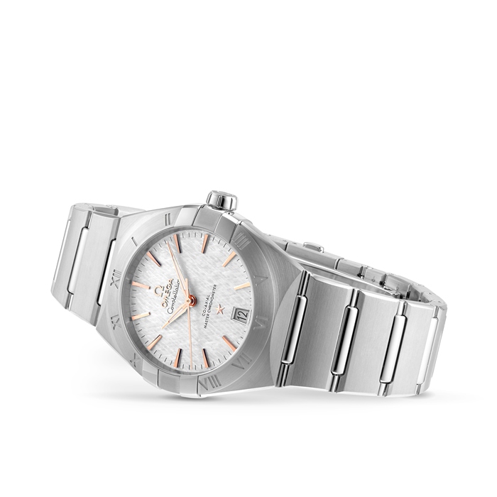 Omega Constellation Co-Axial 36mm Zegarek Męski Szary O13110362006001 - obrazek 2