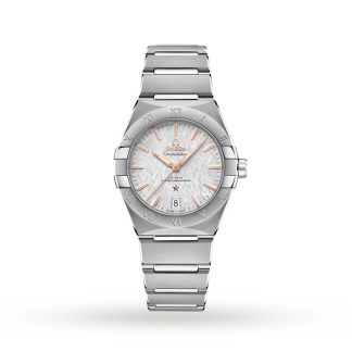 Omega Constellation Co-Axial 36mm Zegarek Męski Szary O13110362006001
