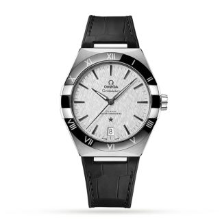 Omega Constellation Co-Axial Master Chronograph 41mm Zegarek męski Czarny O13133412106001