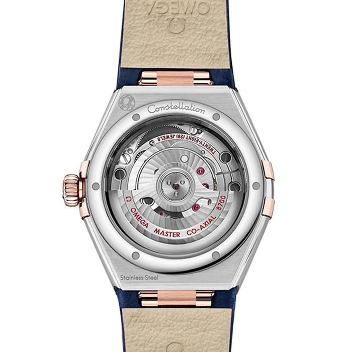 Omega Constellation Co-Axial Master Chronometer 29mm Zegarek damski Niebieski O13123292099003 - obrazek 2