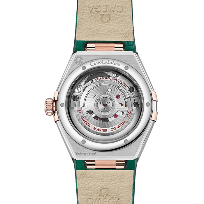 Omega Constellation Co-Axial Master Chronometer 29mm Zegarek damski Zielony O13128292099001 - obrazek 2