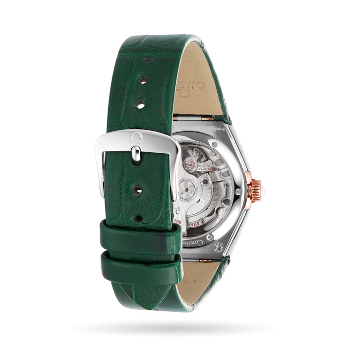 Omega Constellation Co-Axial Master Chronometer 29mm Zegarek damski Zielony O13128292099001 - obrazek 4
