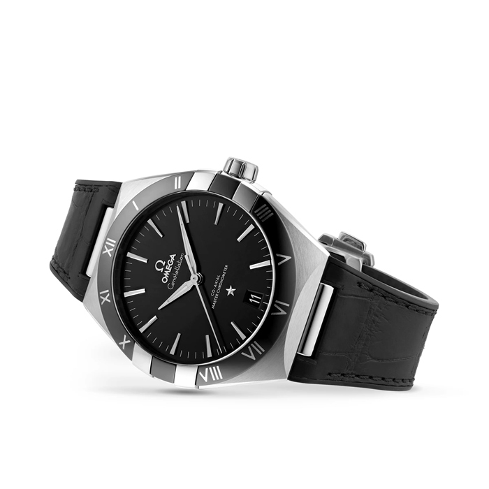 Omega Constellation Co-Axial Master Chronometer 41mm Zegarek Męski Czarny O13133412101001 - obrazek 2