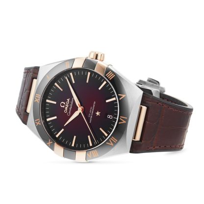 Omega Constellation Co-Axial Master Chronometer 41mm Zegarek męski Czerwony O13123412111001 - obrazek 3