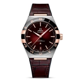 Omega Constellation Co-Axial Master Chronometer 41mm Zegarek męski Czerwony O13123412111001