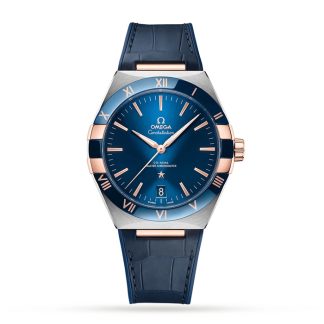 Omega Constellation Co-Axial Master Chronometer 41mm Zegarek męski Niebieski O13123412103001