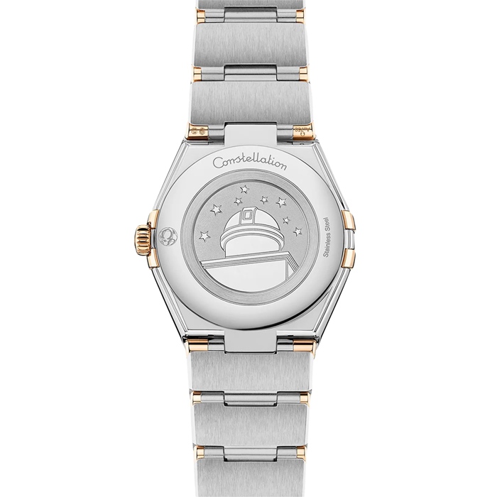 Omega Constellation Moonshine Gold 28mm Zegarek damski Zielony O13125286060001 - obrazek 4