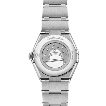 Omega Constellation Quartz Steel 28mm Zegarek damski różowy O13110286011001 - obrazek 2