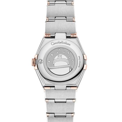 Omega Constellation Sedna Gold 25mm zegarek damski fioletowy O13125256060002 - obrazek 4