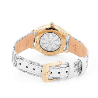 Omega De Ville Mini Trésor Quartz 26mm Moonshine™ Gold O42857266004002 - obrazek 4