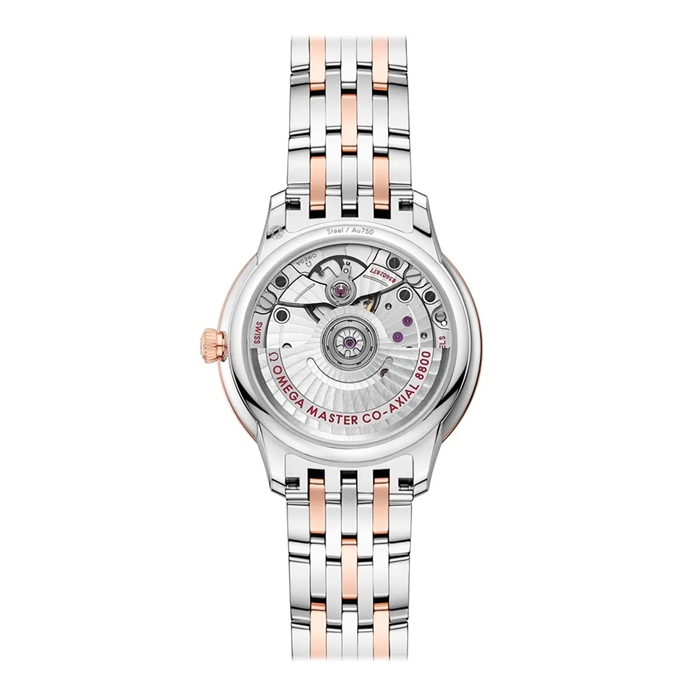 Omega De Ville Prestige 34mm Zegarek damski Niebieski O43420342003001 - obrazek 2
