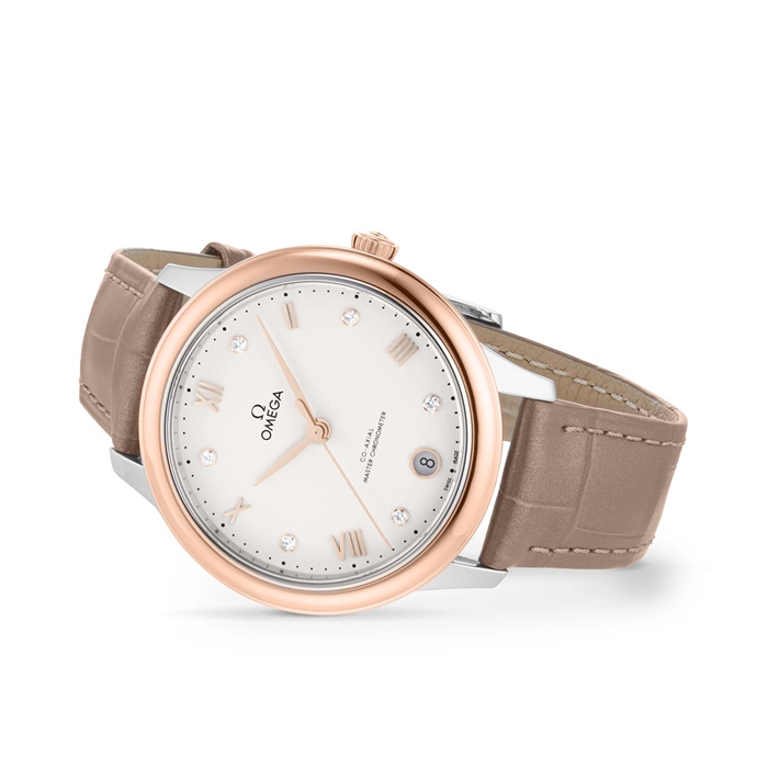 Omega De Ville Prestige 34mm zegarek damski srebrny O43423342052001 - obrazek 2