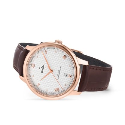 Omega De Ville Prestige 40mm Zegarek Męski Srebrny O43453402002001 - obrazek 3