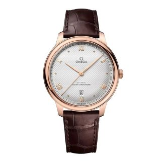 Omega De Ville Prestige 40mm Zegarek Męski Srebrny O43453402002001