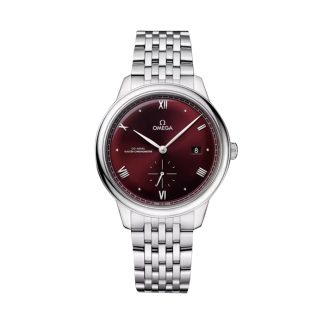 Omega De Ville Prestige 41mm Zegarek Męski Czerwony O43410412011001