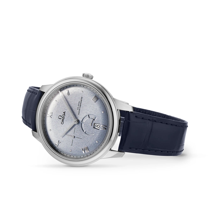 Omega De Ville Prestige 41mm Zegarek męski Niebieski O43413412103001 - obrazek 3