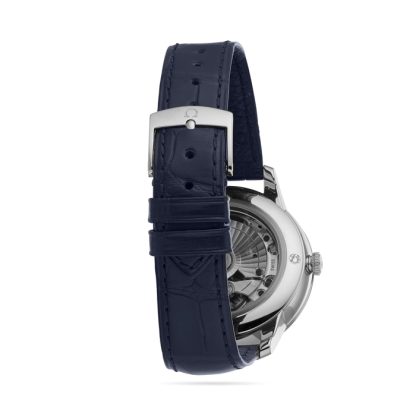 Omega De Ville Prestige 41mm Zegarek męski Niebieski O43413412103001 - obrazek 4