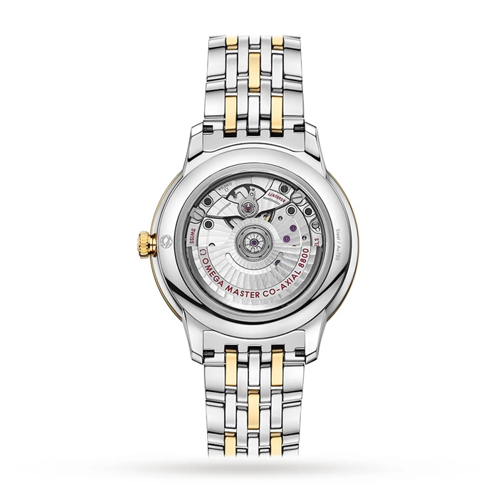 Omega De Ville Prestige Co-Axial Chronometer 40mm Zegarek męski Srebrny O43420402052001 - obrazek 2