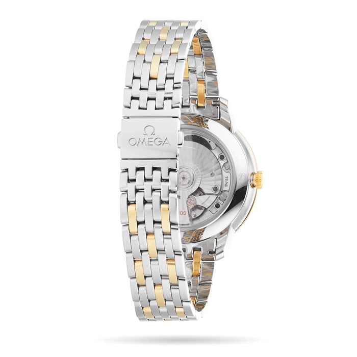 Omega De Ville Prestige Co-Axial Chronometer 40mm Zegarek męski Srebrny O43420402052001 - obrazek 4