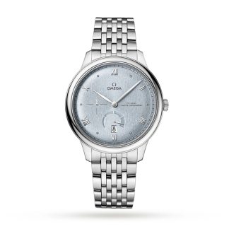 Omega De Ville Prestige Co-Axial Chronometer Power Reserve 41mm Zegarek męski Niebieski O43410412103001