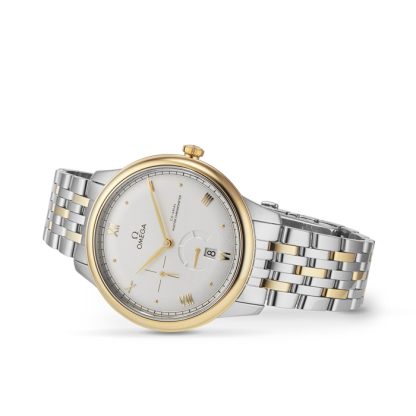Omega De Ville Prestige Co-Axial Chronometer Power Reserve 41mm Zegarek męski Srebrny O43420412102001 - obrazek 3