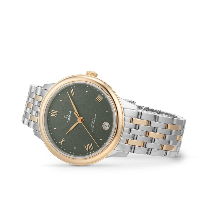 Omega De Ville Prestige Co-Axial Master Chronometer 34mm Zegarek damski Zielony O43420342010001 - obrazek 3