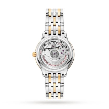 Omega De Ville Prestige Co-Axial Master Chronometer 34mm Zegarek damski biały O43420342005002 - obrazek 2