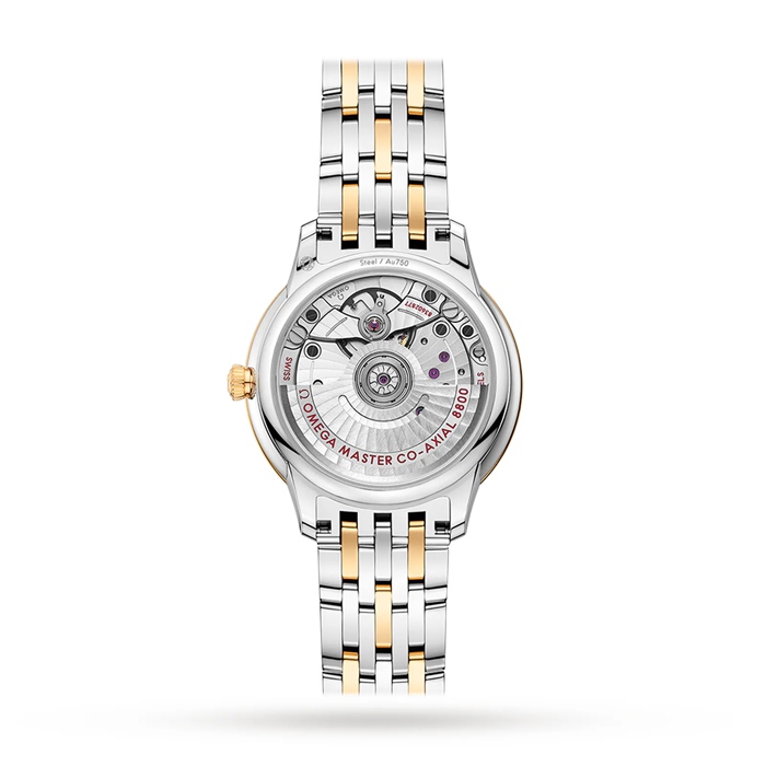 Omega De Ville Prestige Co-Axial Master Chronometer 34mm Zegarek damski biały O43420342005002 - obrazek 2