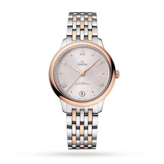 Omega De Ville Prestige Co-Axial Master Chronometer 34mm Zegarek damski srebrny O43420342002003