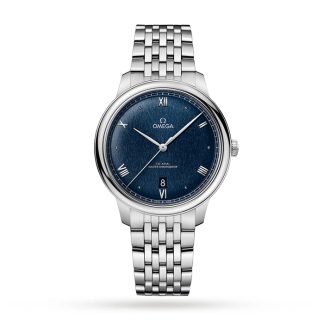Omega De Ville Prestige Co-Axial Master Chronometer 40mm Zegarek męski Niebieski O43410402003001