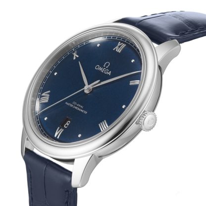 Omega De Ville Prestige Co-Axial Master Chronometer 40mm Zegarek męski Niebieski O43413402003001 - obrazek 5