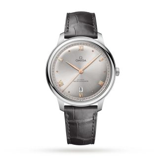 Omega De Ville Prestige Co-Axial Master Chronometer 40mm Zegarek męski szary O43413402006001