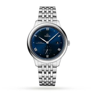 Omega De Ville Prestige Co-Axial Master Chronometer Small Seconds 41mm Zegarek męski Niebieski O43410412003001