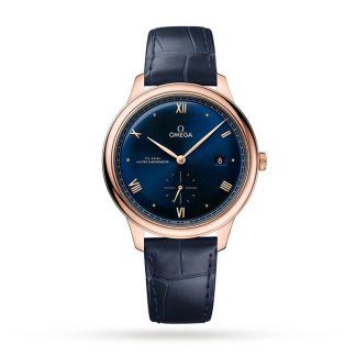 Omega De Ville Prestige Co-Axial Master Chronometer Small Seconds 41mm Zegarek męski Niebieski O43453412003001