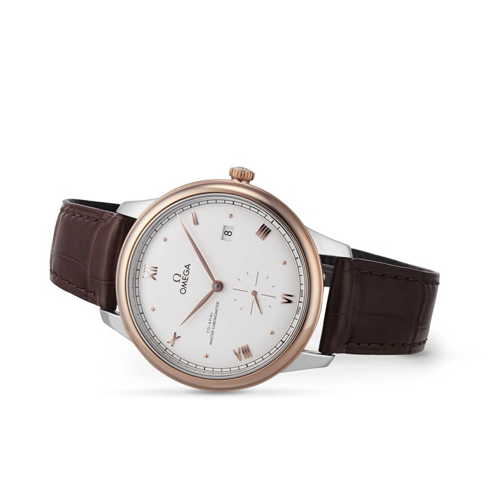 Omega De Ville Prestige Co-Axial Master Chronometer Small Seconds 41mm Zegarek męski srebrny O43423412002001 - obrazek 3
